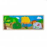 Bigjigs Toys sensorische puzzel jungle