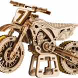 Wooden 3D Puzzle Motorcycle MotoCross WOODEN CITY (88 parts)