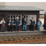 Piko railway staff figures – set of 6 pcs