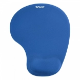 Ergonomische blaue Mauspad mit Handgelenkauflage SAVIO