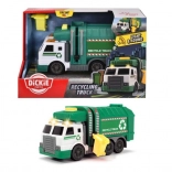 Toy garbage truck with lights and sounds 15 cm