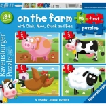 My First Puzzle: On the Farm 4in1