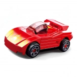 Sluban Power Bricks pull-back car red sports car