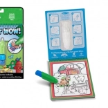 Magisch watertekenen dieren kleurboek met waterpenseel