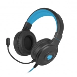Casque gaming FURY WARHAWK RGB noir-bleu