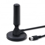 Antenne für digitales Fernsehen DVB‑T2 mit magnetischem Standfuß