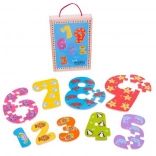 Educational Puzzle Numbers 1–9