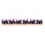Bigjigs Rail Metro Carriages – Wooden Train Set