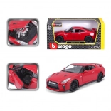 Die-cast car model 1:24 Nissan GT‑R – Red