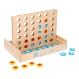 Wooden Game Four in a Row Day and Night