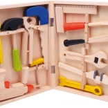 Small Foot wooden toolbox with tools Lino