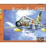 Plastic model kit of the SUKHOI Su-17/22 M4 aircraft