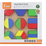 Wooden color and shape sorter VIGA