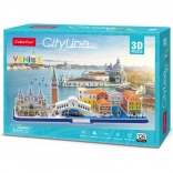 Puzzle 3D panorama Venise - 126 pièces