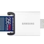 Samsung PRO Ultimate SD-geheugenkaart 256 GB met USB-lezer