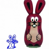 Wooden Stamp Rabbit Mole and Friends