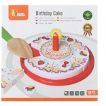 Wooden Birthday Cake for Slicing VIGA