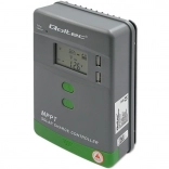 MPPT-Solarladeregler 20 A 12/24 V mit LCD und 2× USB