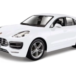 Porsche Macan modèle de voiture Bburago 1:24 de couleur blanche