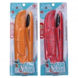 Polystyrene Throwing Airplane 31 × 34 cm