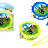 Little Mole – plastic drum 20 cm with 2 drumsticks