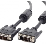 DVI-D Dual Link Cable 24+1 with Ferrite Filter 3 m