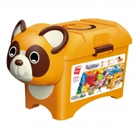 Qman Boîte de Construction Ours