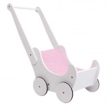 Small Foot white doll stroller
