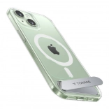 Torras transparente Hülle UPRO Pstand mit magnetischem Ständer für iPhone 15