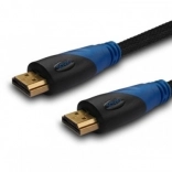 HDMI cable 3m with nylon braid and gold-plated connectors