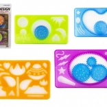 Plastic Drawing Stencils 23x29 cm