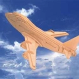 Woodcraft Wooden 3D Puzzle Airplane Boeing