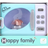 HAPPY FAMILY Battery-Powered Kids’ Microwave