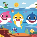 Children’s puzzle 30 pieces – underwater world of sharks