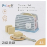 Houten broodrooster voor kinderen