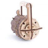 Ugears 3D Puzzle Numerical Lock – Mechanical Wooden Model
