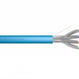 Telecommunication Installation Cable Cat.6A U/FTP LSOH 100m Blue