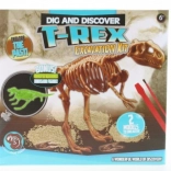Chiseling Dinosaurs Glow-in-the-Dark T‑Rex