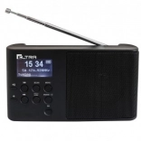 Draagbare radio ULA DAB+ zwart
