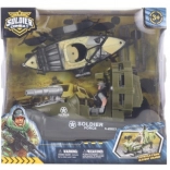 Military Set with Boat and Kayak