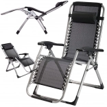Folding Garden Lounger Zero Gravity