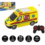 RC Ambulance, 27 MHz Remote Control, 20 cm, with Light