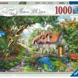 Ravensburger puzzle Flower Hill Lane 1000 pieces