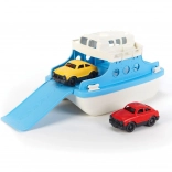 GREEN TOYS Ferry Toy with Cars blue-white
