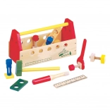 Bino Wooden Toolbox with Tools