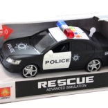 Battery-powered police car with sound and light 1:16