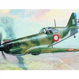 Plastic model airplane Dewoitine D.520 1:72