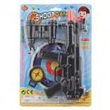 Kids’ toy submachine gun with binoculars and compass