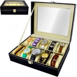 Organizer voor 10 horloges of sieraden
