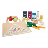 Fresh Vegetarian Food Set – wooden play food for kids’ kitchens